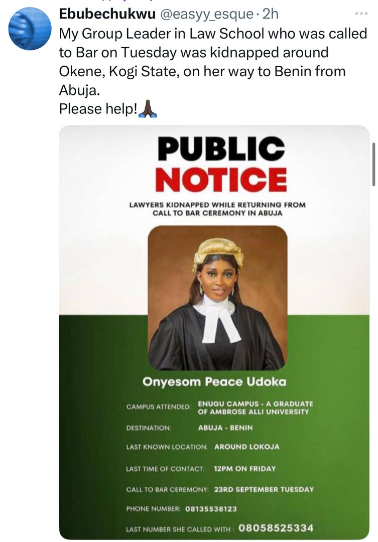 Friends raise alarm over lawyer who was 